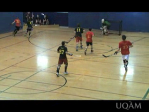 Le hockey cosom à l&rsquo;UQAM