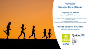 Conférence: «Préhistoire: où sont les enfants?»