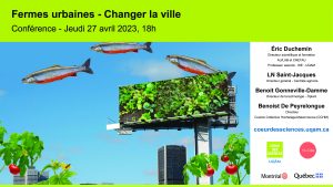 Conférence: «Fermes urbaines – Changer la ville»