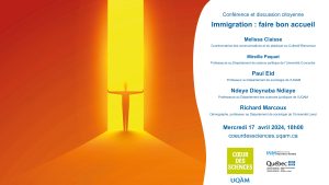 Conférence: «Immigration: faire bon accueil»