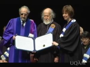 Attribution d&rsquo;un doctorat honoris causa à Hubert Reeves