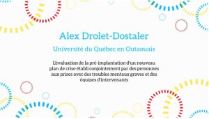 Ma thèse en 180 secondes – Alex Drolet-Dostaler