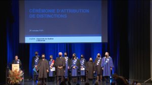 Cérémonie d&rsquo;attribution de distinctions