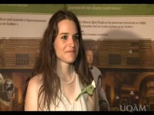 Joëlle Numainville, boursière de la Fondation Sport-Études (cyclisme)